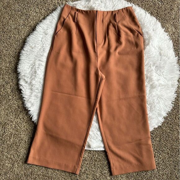 See You Soon Pants Cropped Womens Size 4 - Picture 1 of 8